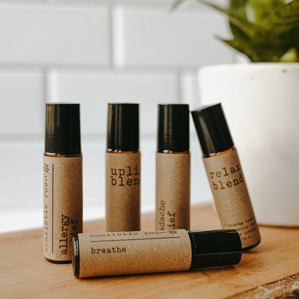 Essential Oil Rollers | Made with Natural Ingredients: Breathe