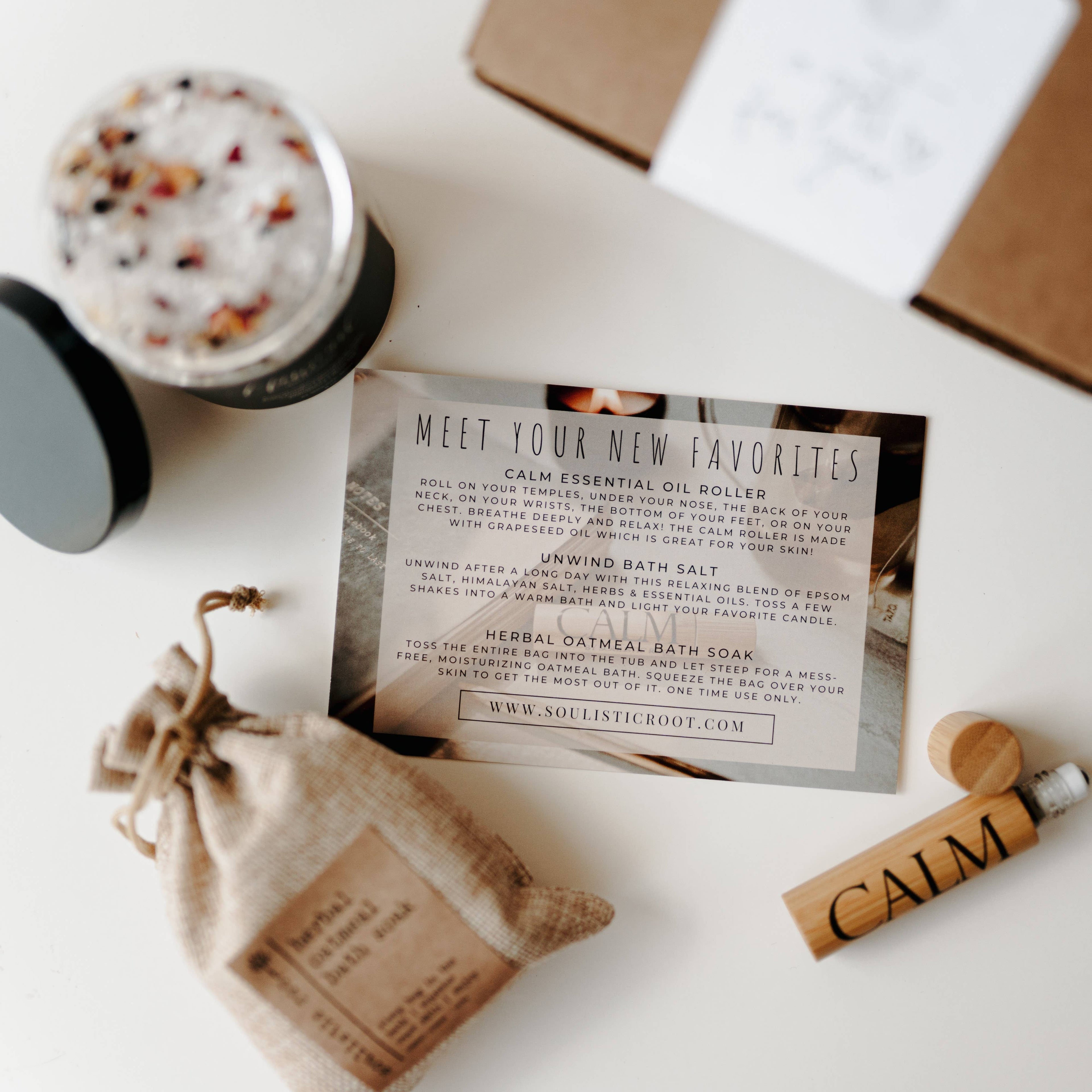 Relaxation & Self Care Gift Set